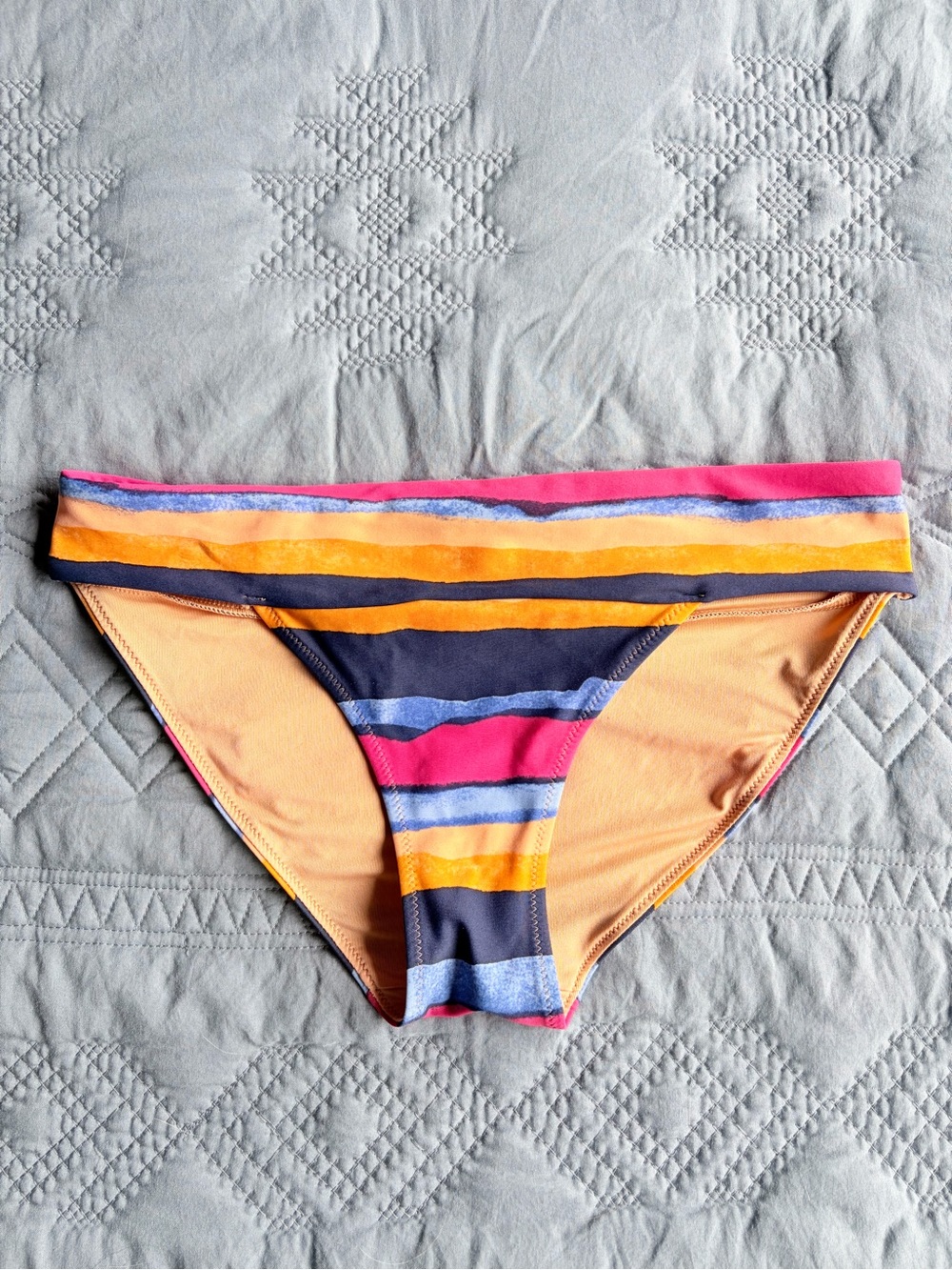 Aerie Striped Multicolor Bikini Bottoms